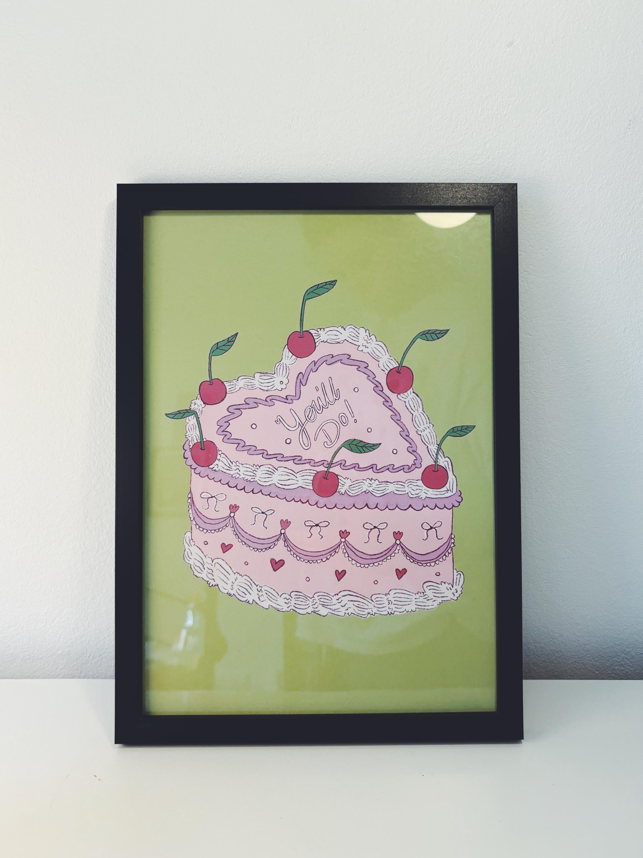You’ll Do Cake Illustration