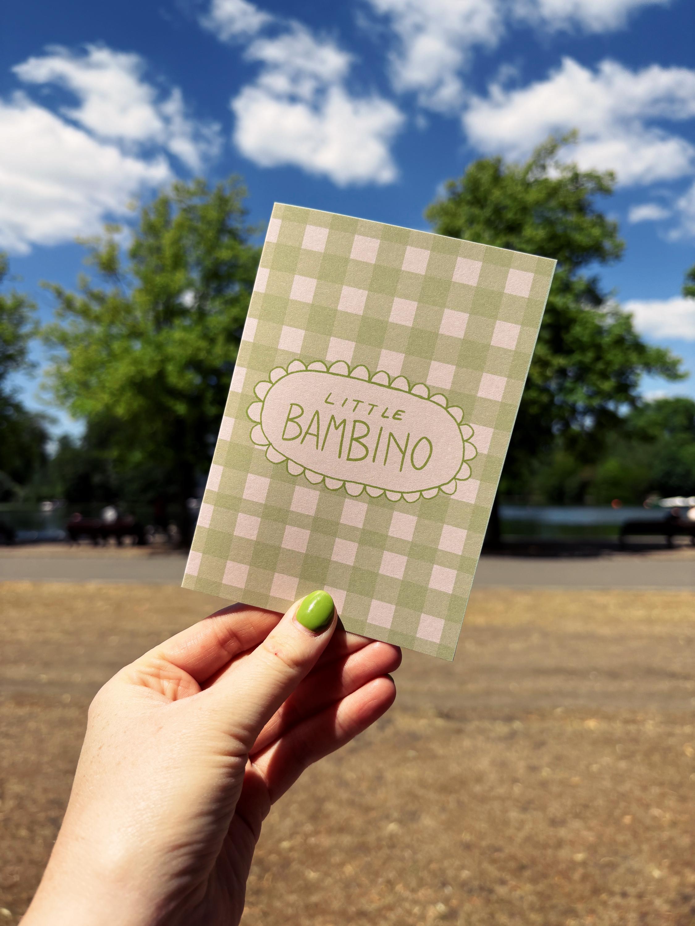 Little Bambino Card