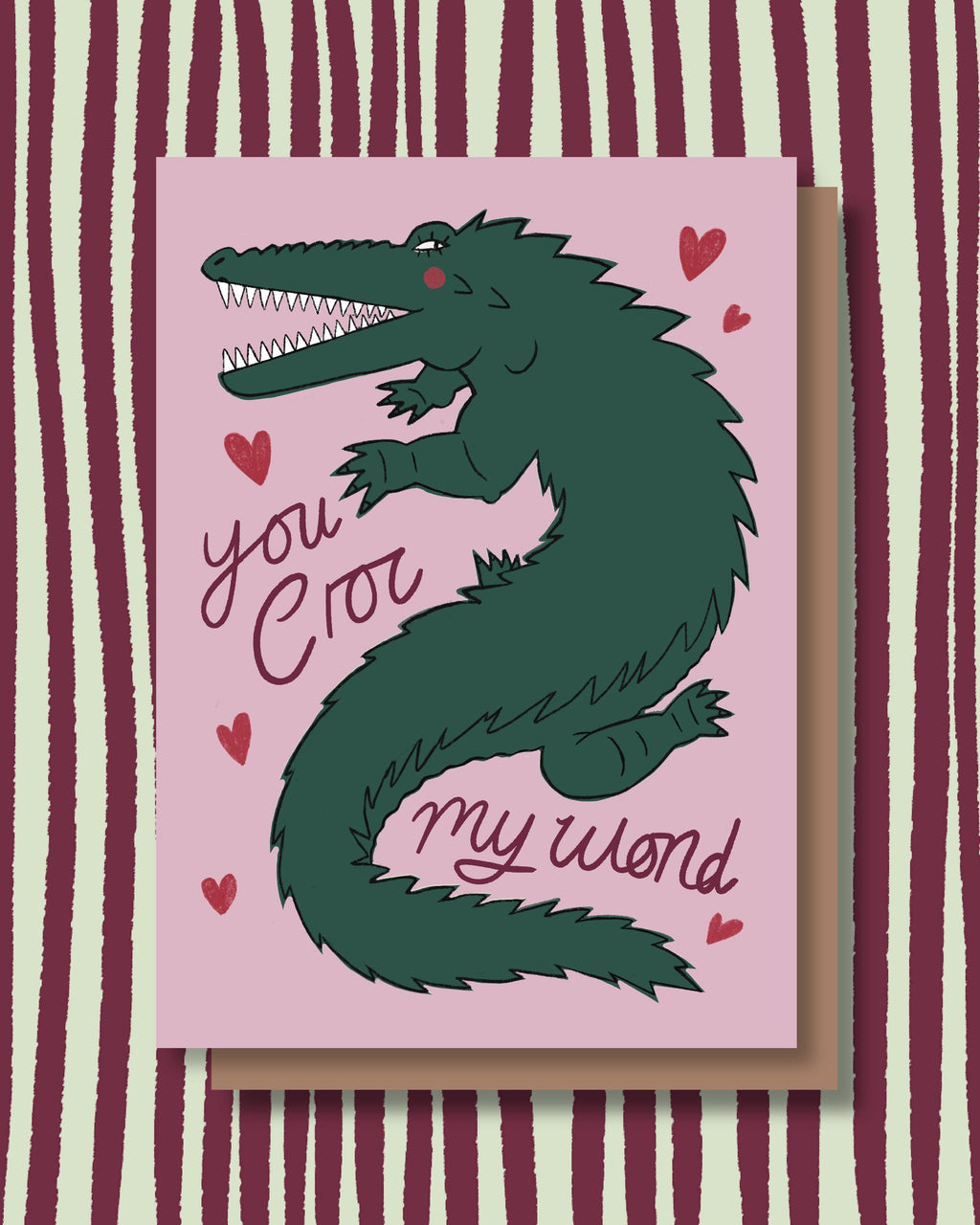 You Croc My World Illustration