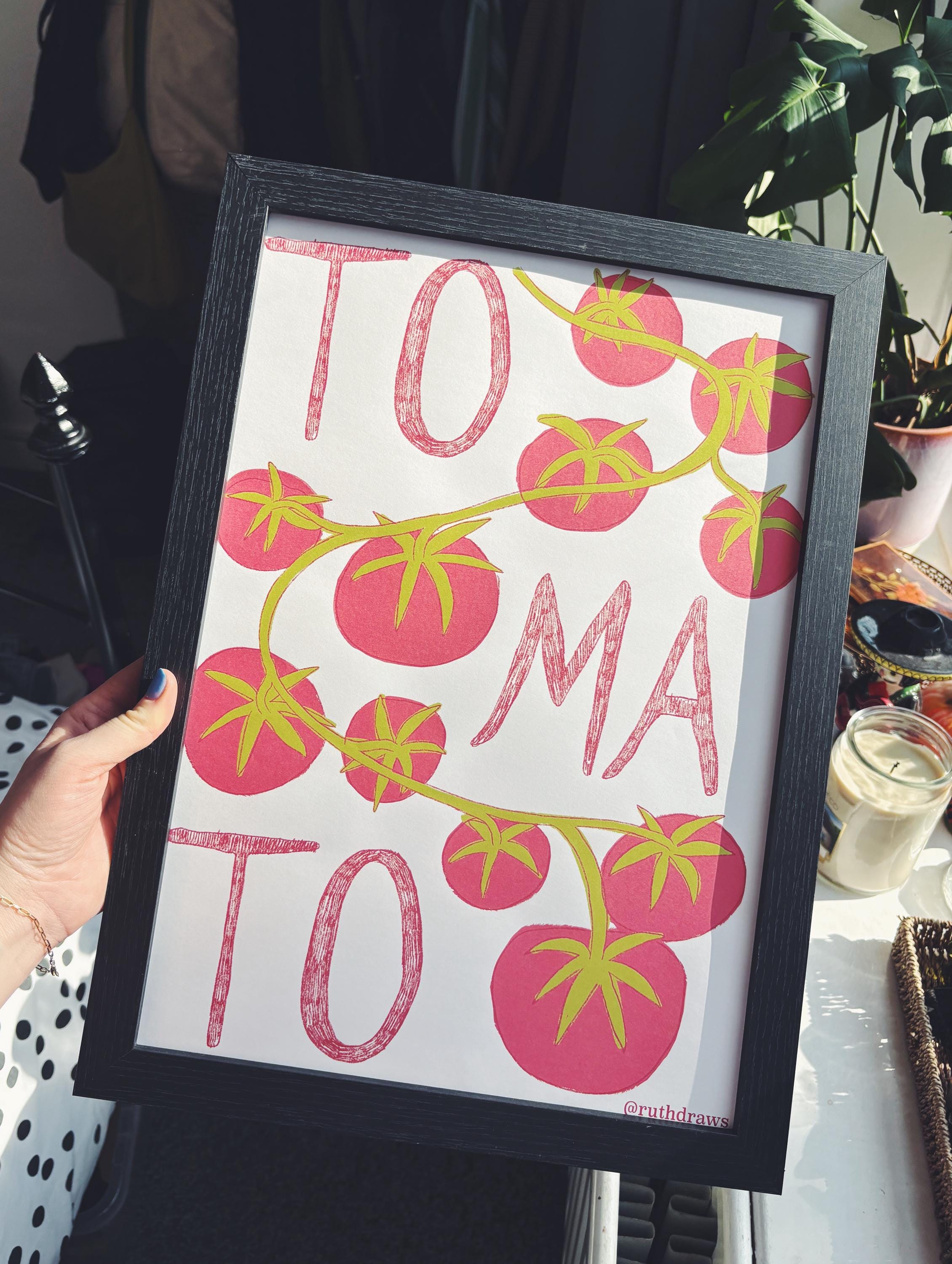 Trendy Tomato Print