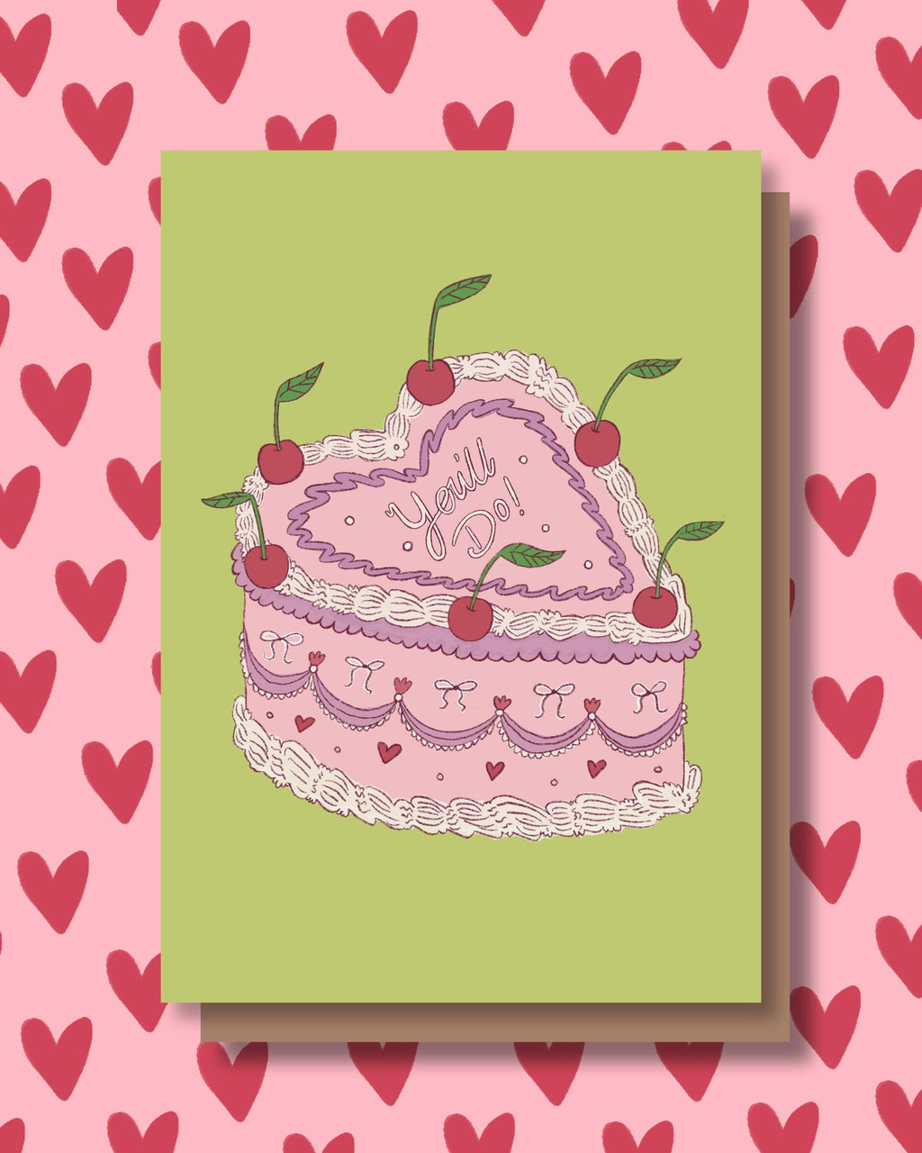 You’ll Do Cake Illustration