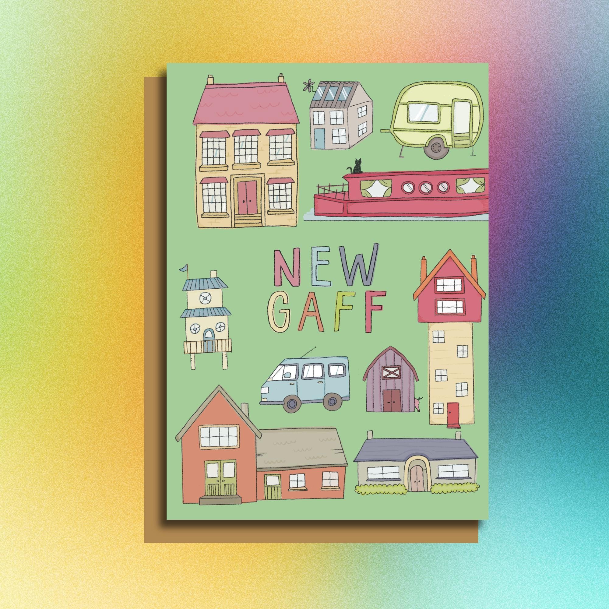 New Gaff Housewarming Card