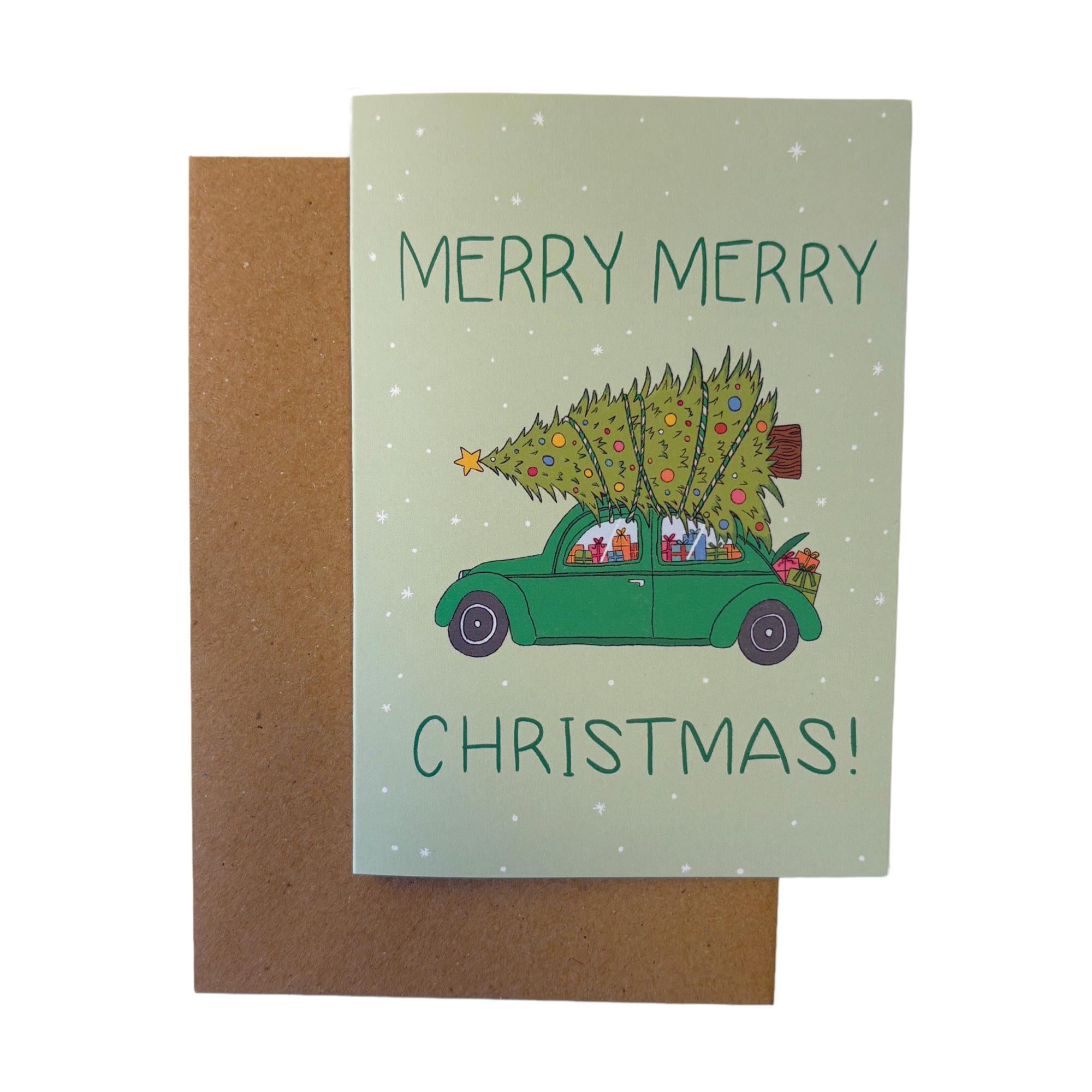 Merry Merry Christmas Card