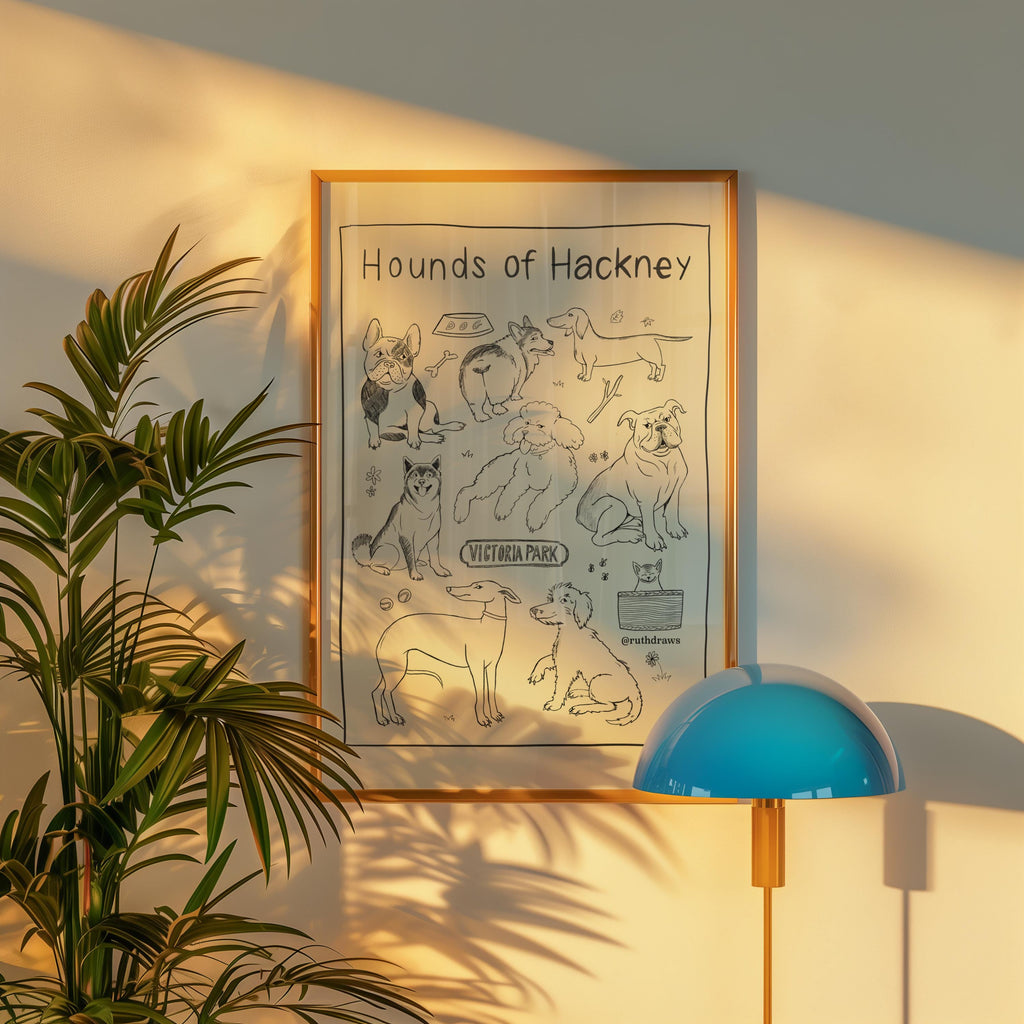 Hounds of Hackney Print