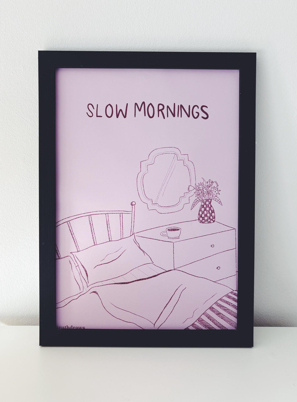 Slow Mornings Illustration