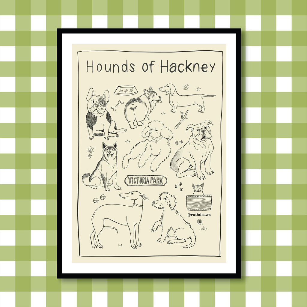 Hounds of Hackney Print