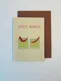 Spicy Margarita Cocktail Card