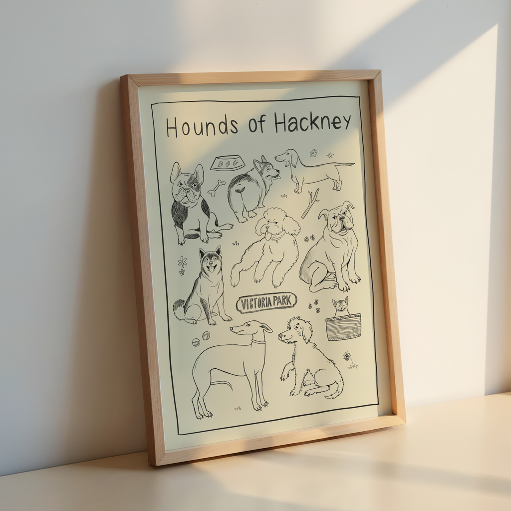 Hounds of Hackney Print