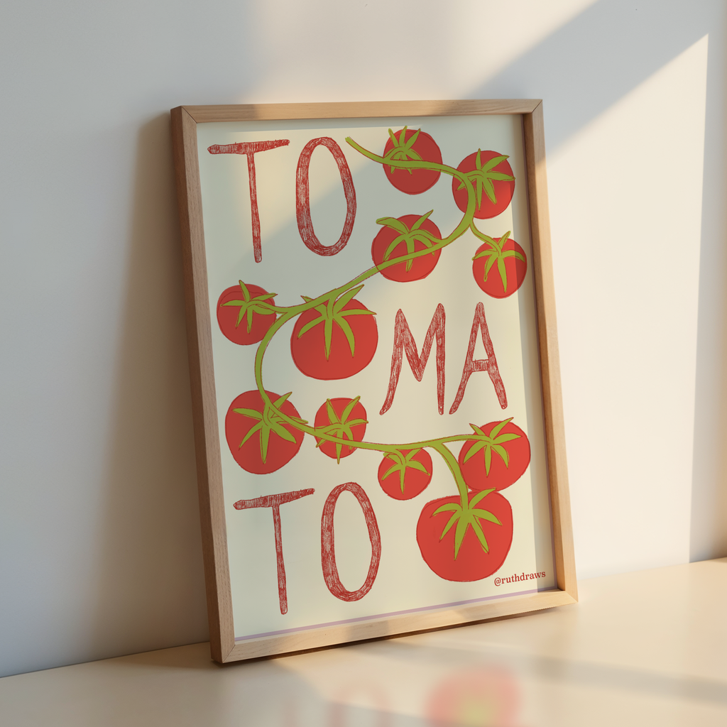 Trendy Tomato Print