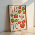 Trendy Tomato Print