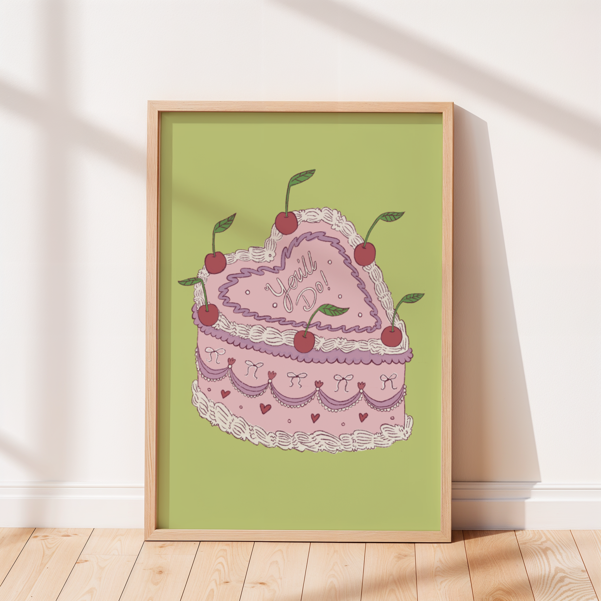 You’ll Do Cake Illustration