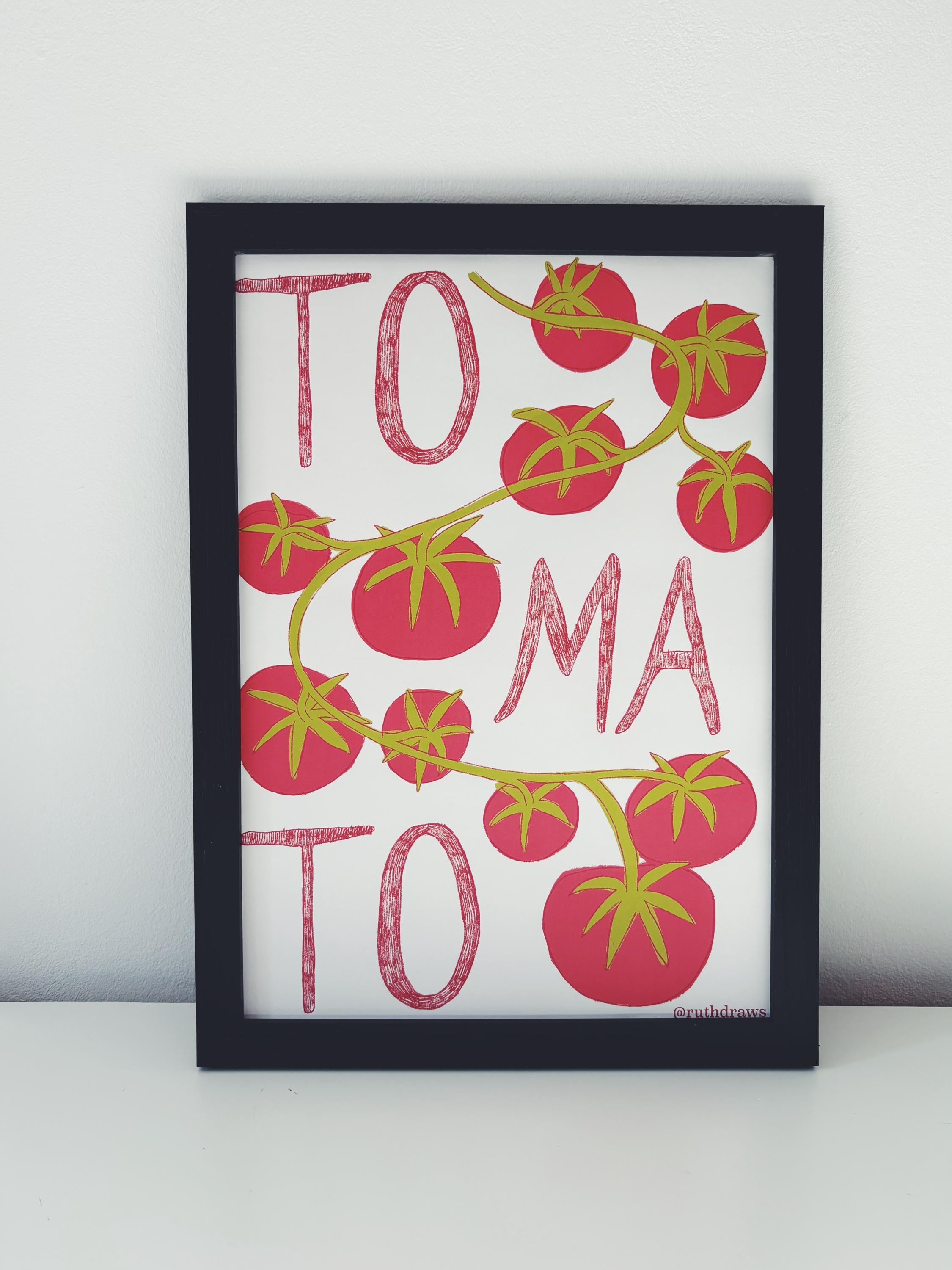 Trendy Tomato Print