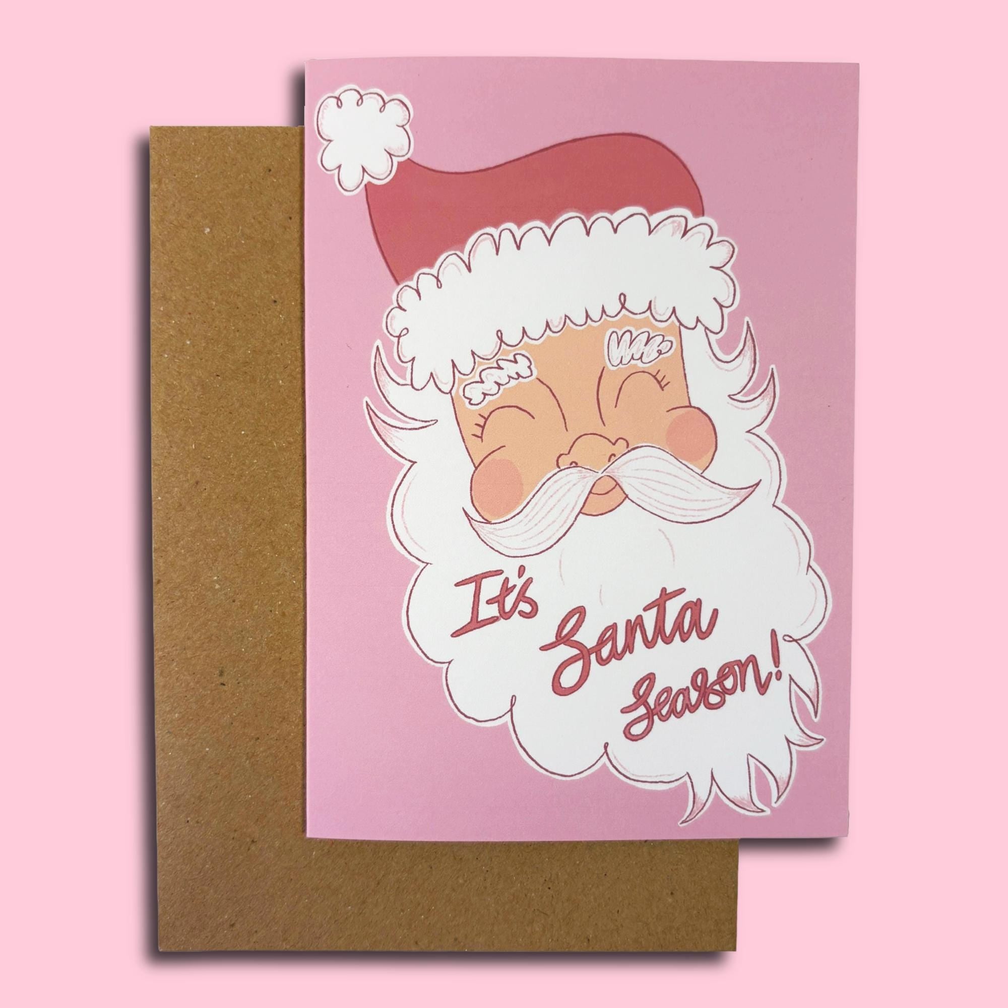 Santa Season Christmas Card