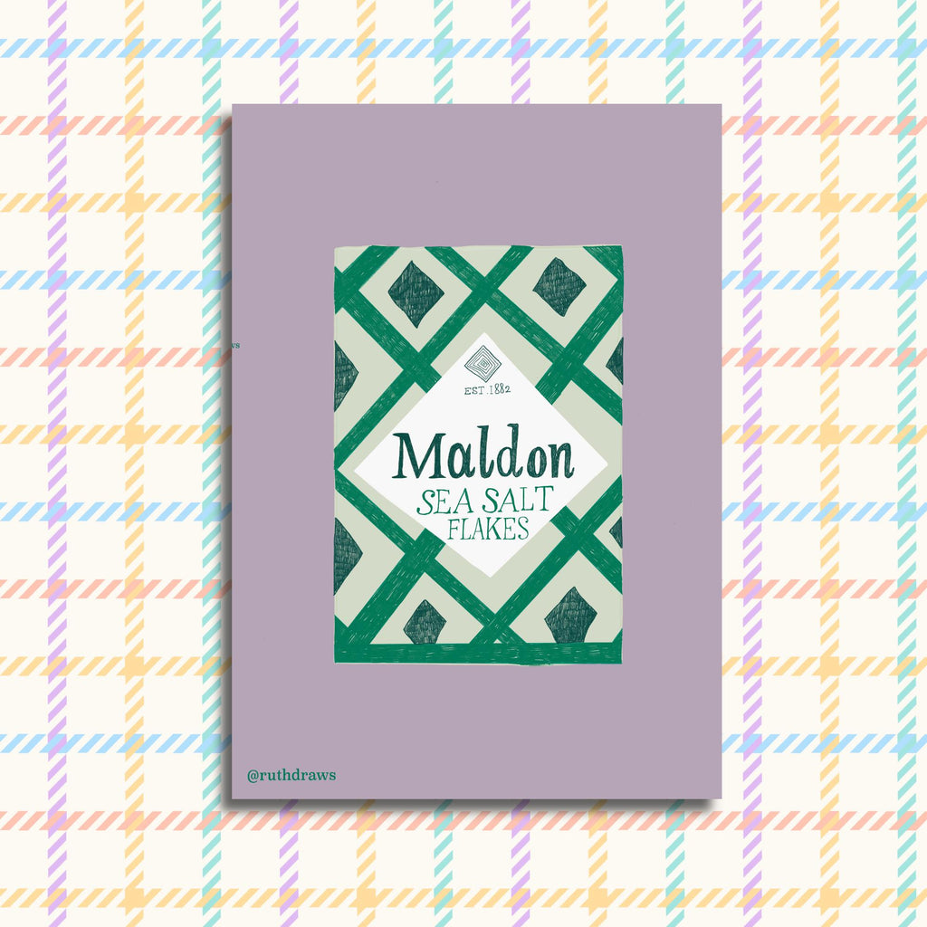 Maldon Salt Card or Postcard