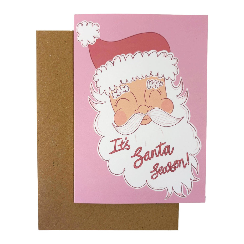 Santa Season Christmas Card