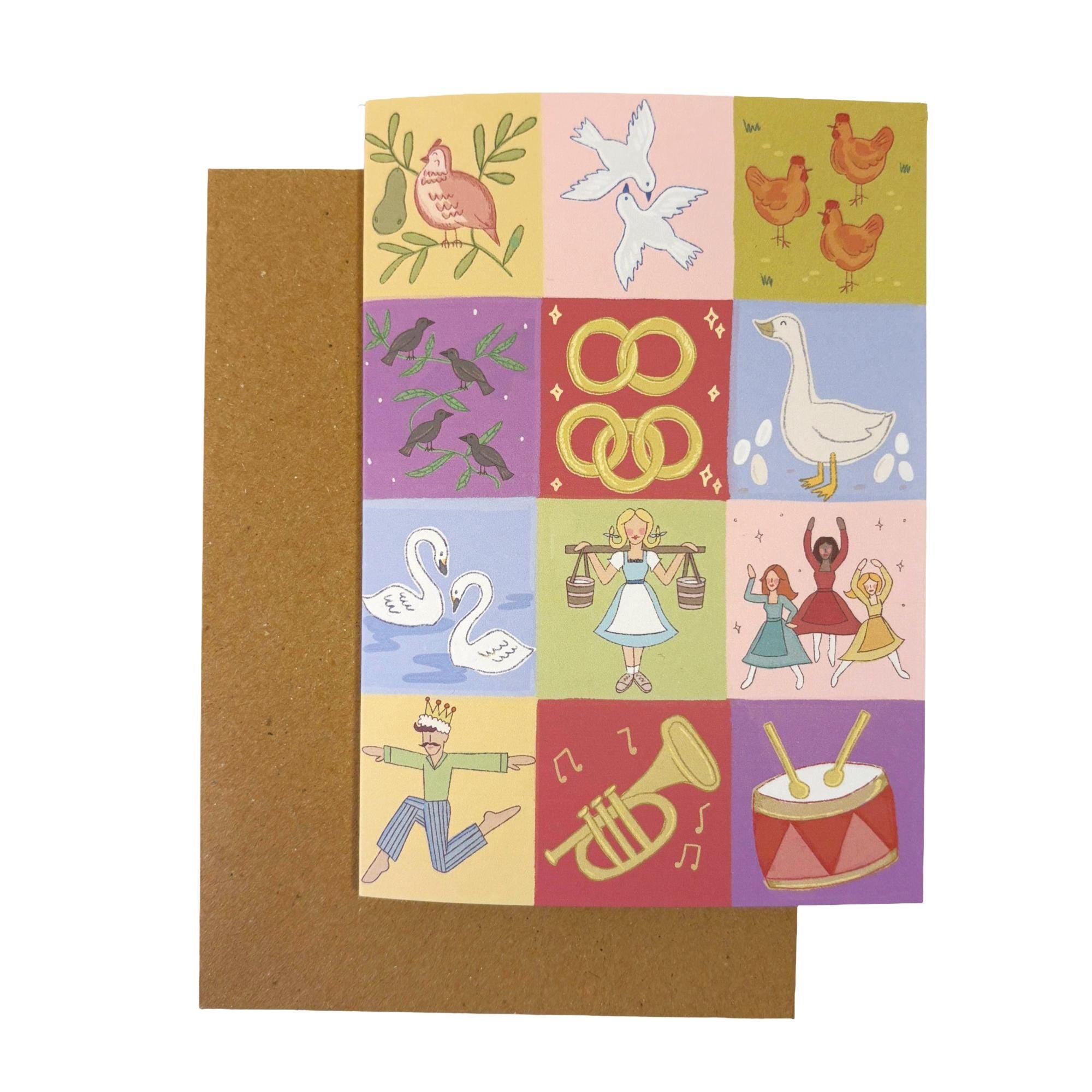 12 Days of Christmas Card