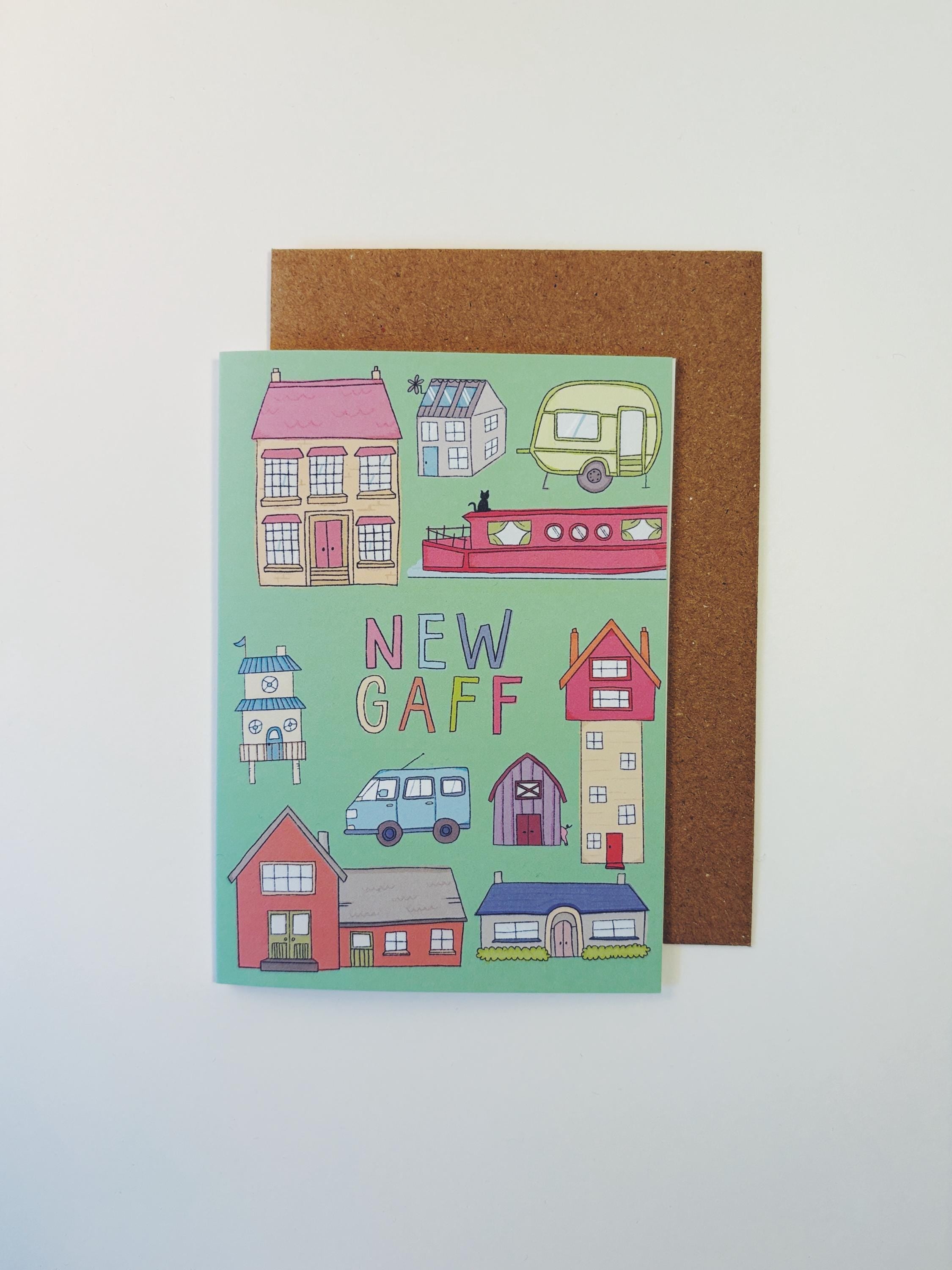 New Gaff Housewarming Card