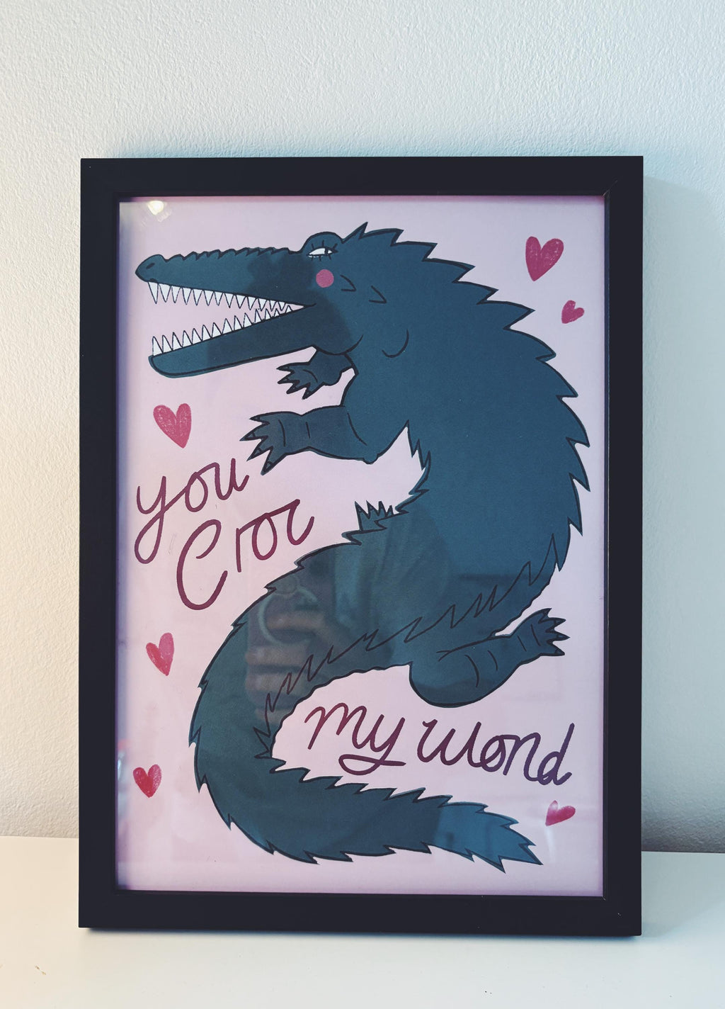 You Croc My World Illustration