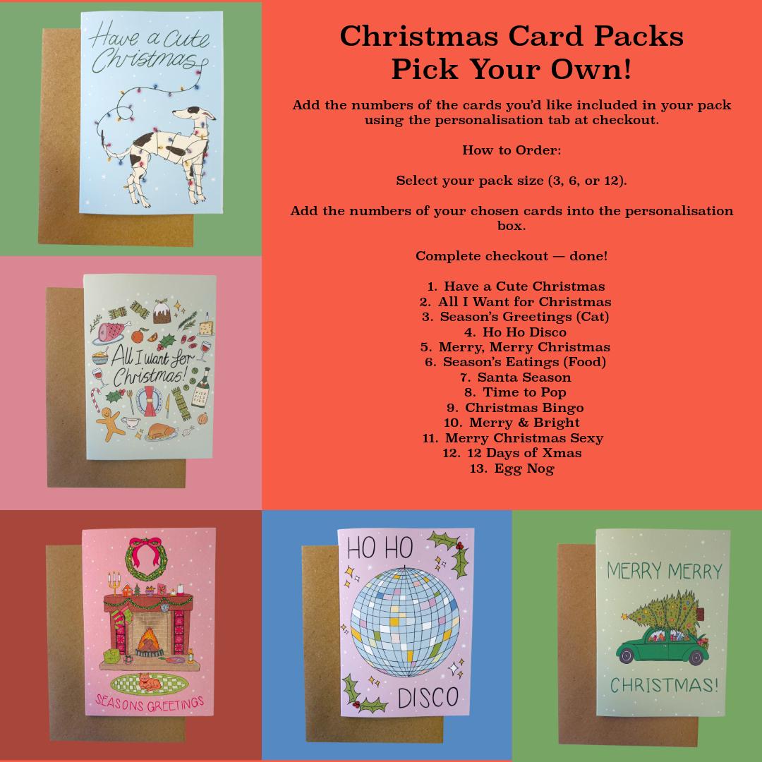Merry Merry Christmas Card
