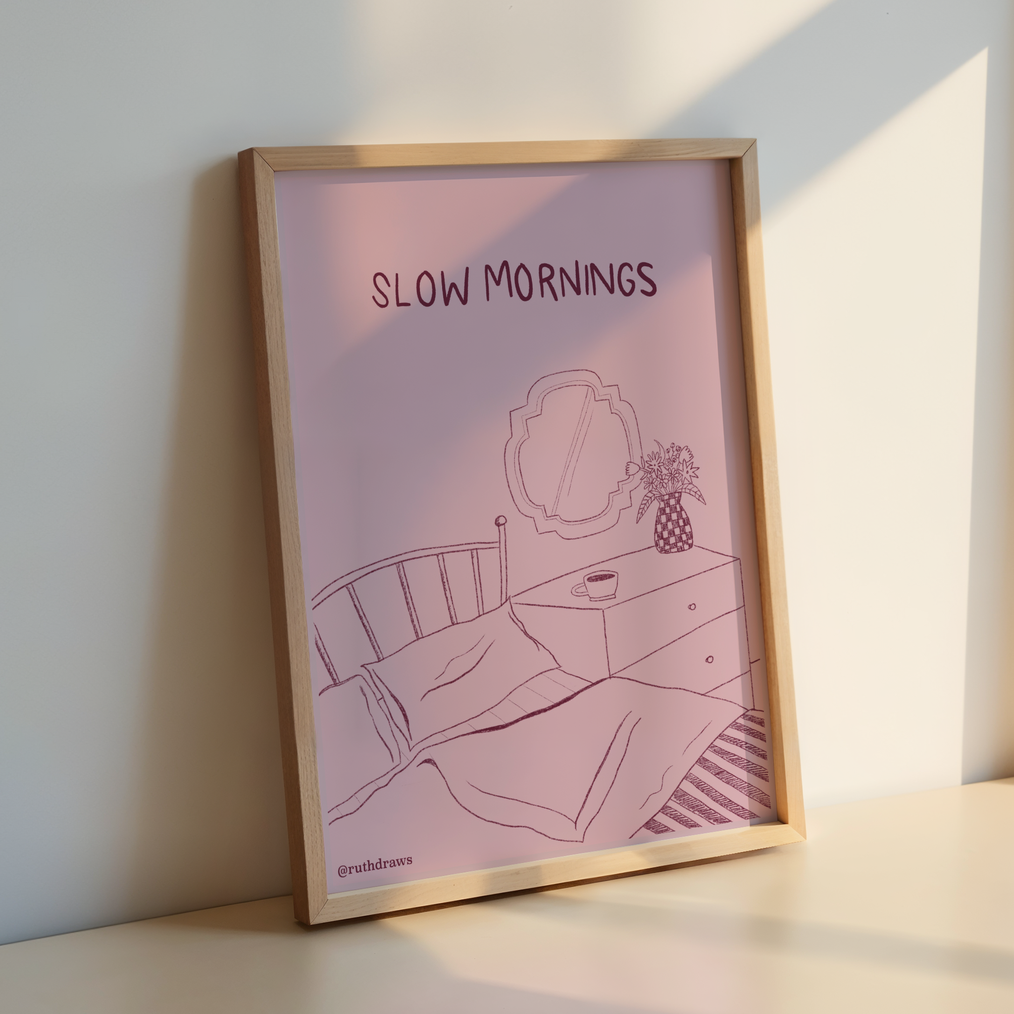 Slow Mornings Illustration